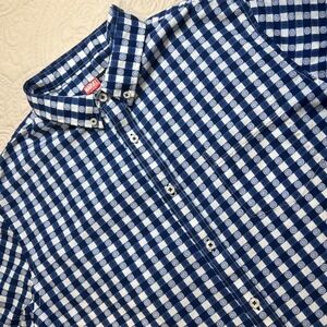 Marvel Graham & Co. Mens Large Slim Fit Button Down Shirt Captain America Shield